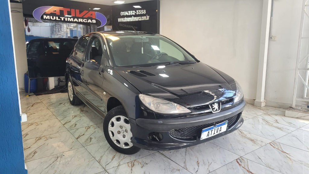 Peugeot 206 Preto