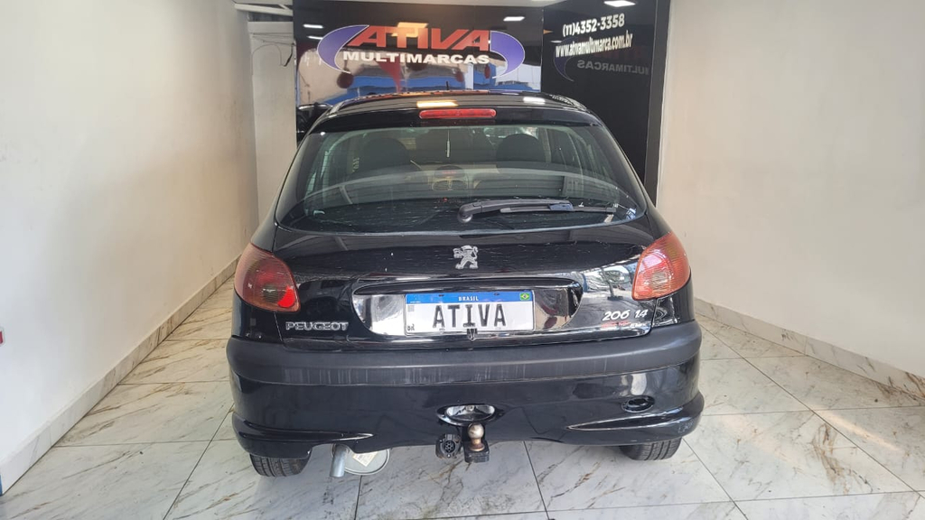 Peugeot 206 Preto