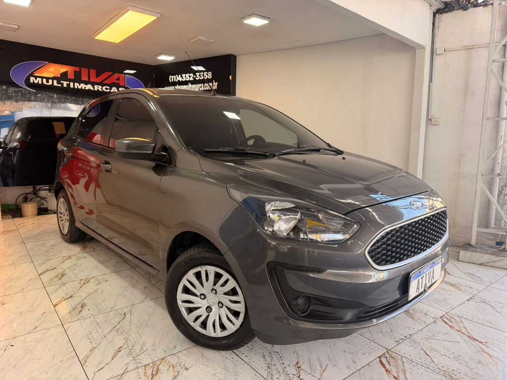 Ford Ka Hatch Cinza