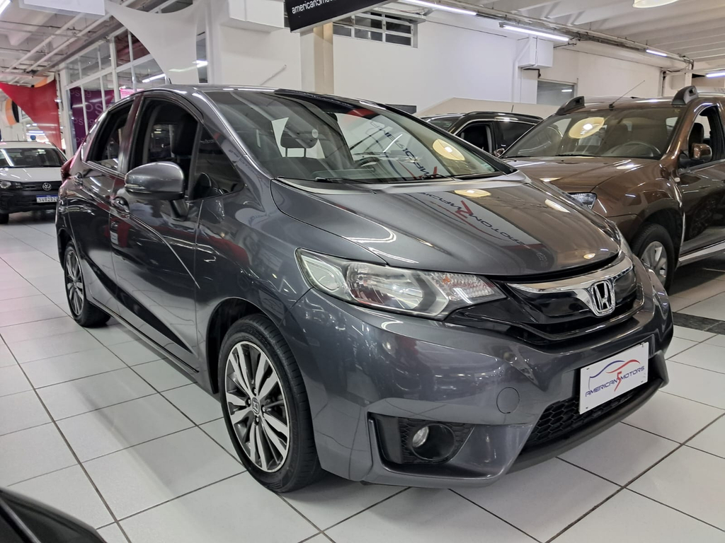 Honda Fit Cinza
