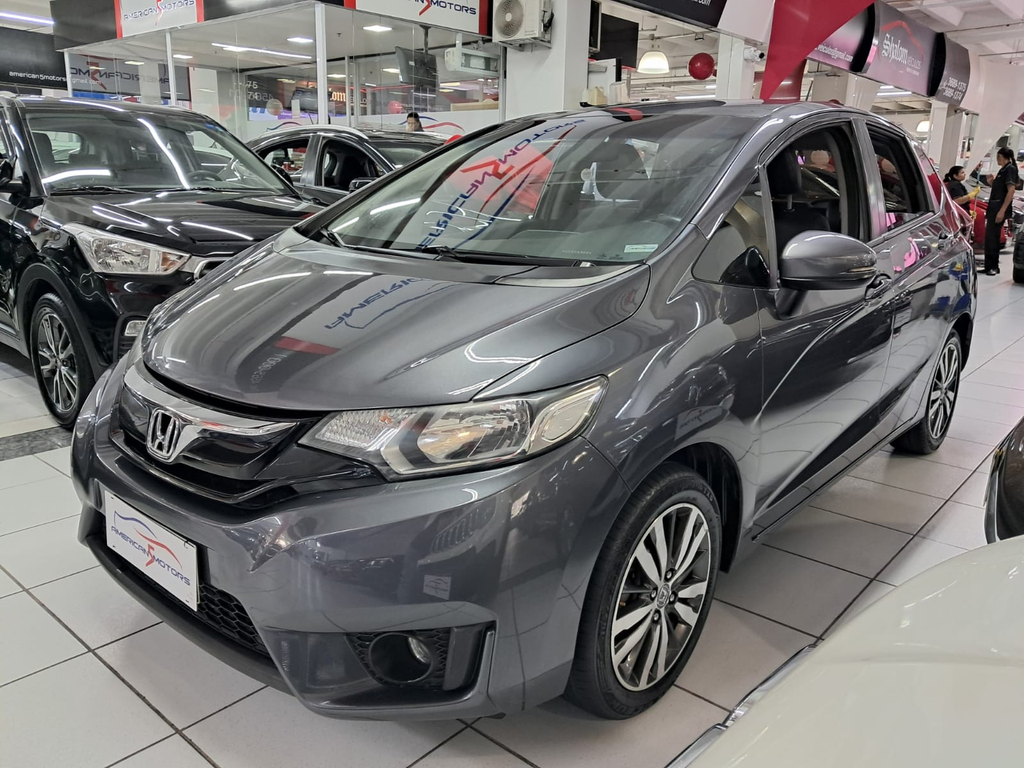 Honda Fit Cinza