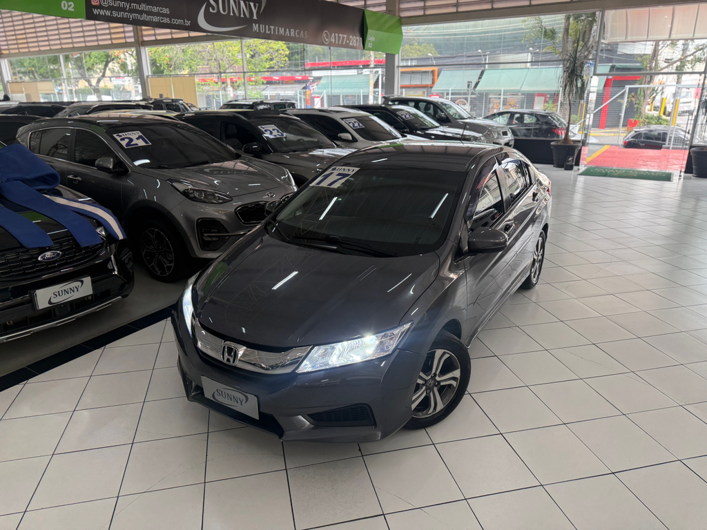 Honda City Cinza