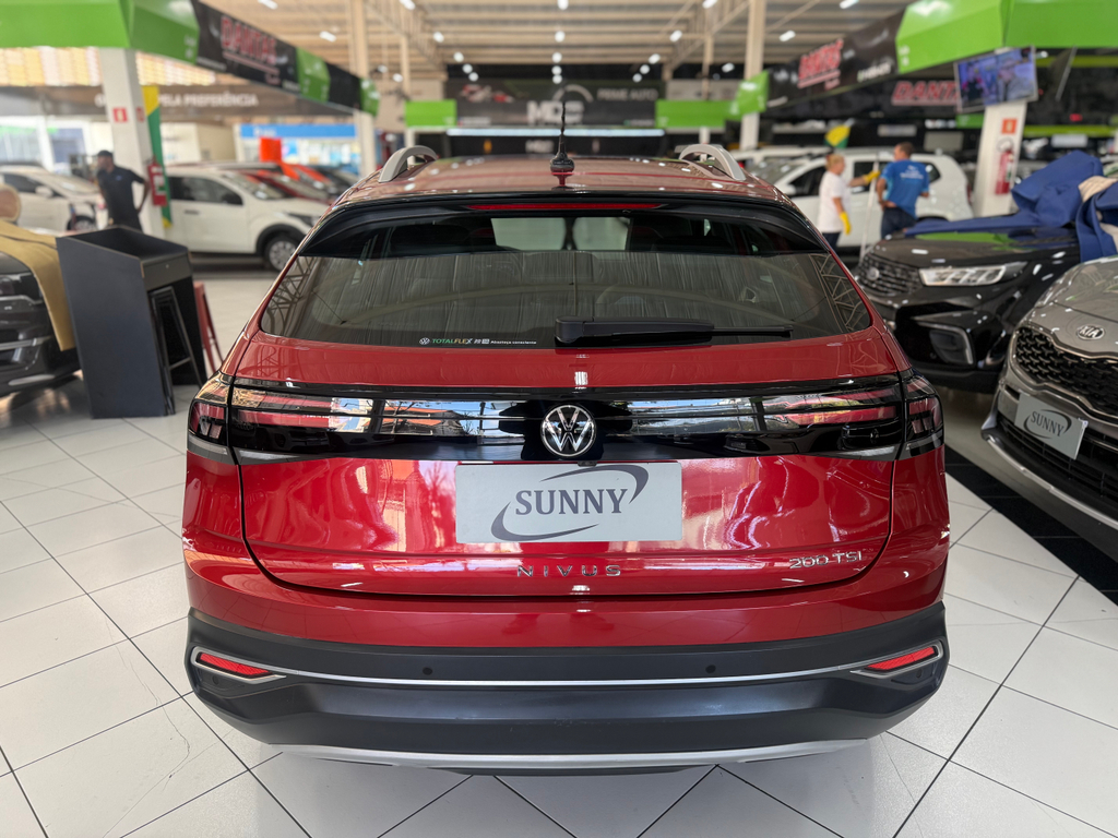 Volkswagen Nivus Vermelho