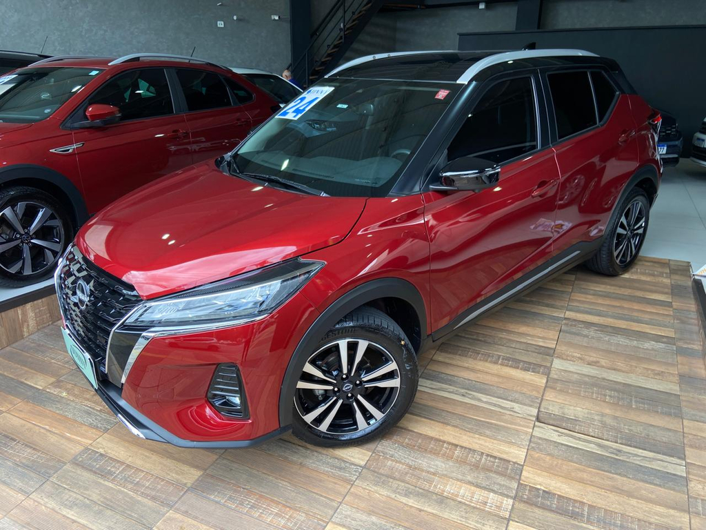 Nissan Kicks Vermelho