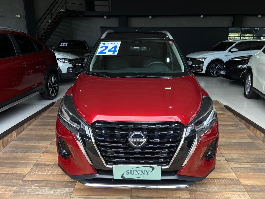 Nissan Kicks Vermelho