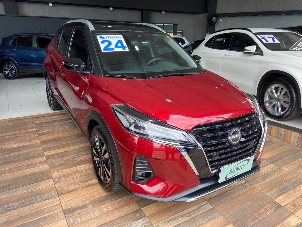 Nissan Kicks Vermelho