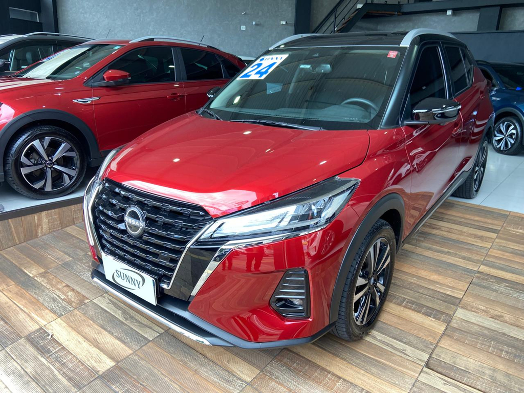 Nissan Kicks Vermelho