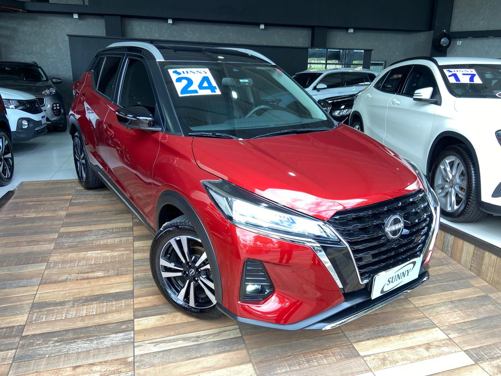 Nissan Kicks Vermelho