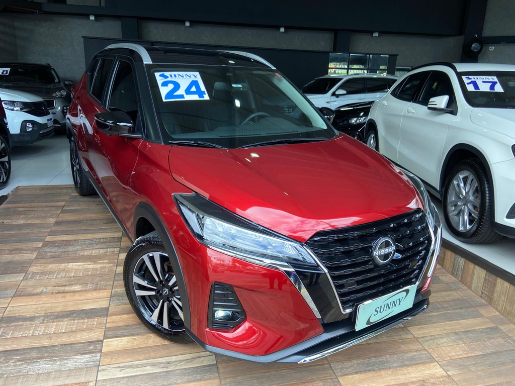 Nissan Kicks Vermelho