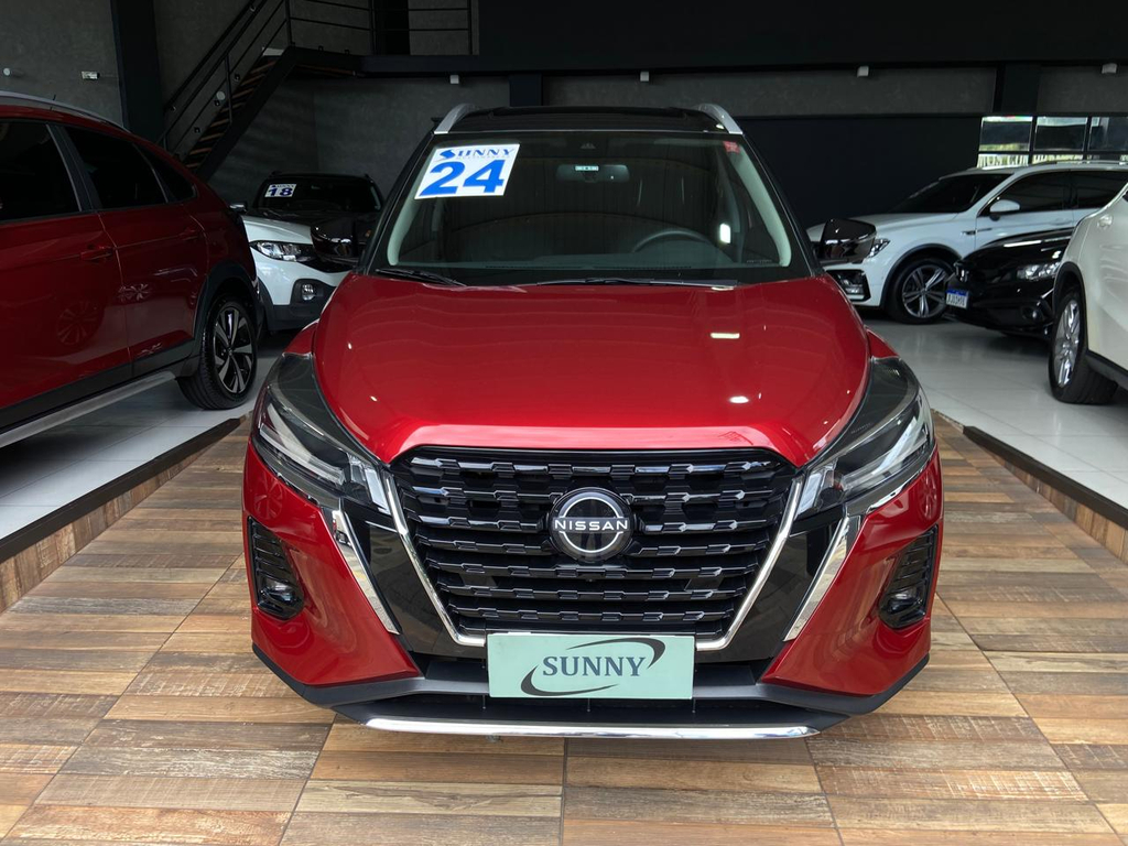 Nissan Kicks Vermelho
