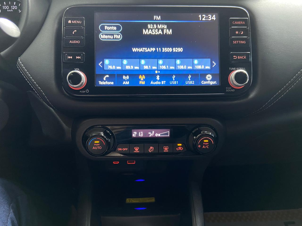 Nissan Kicks Vermelho