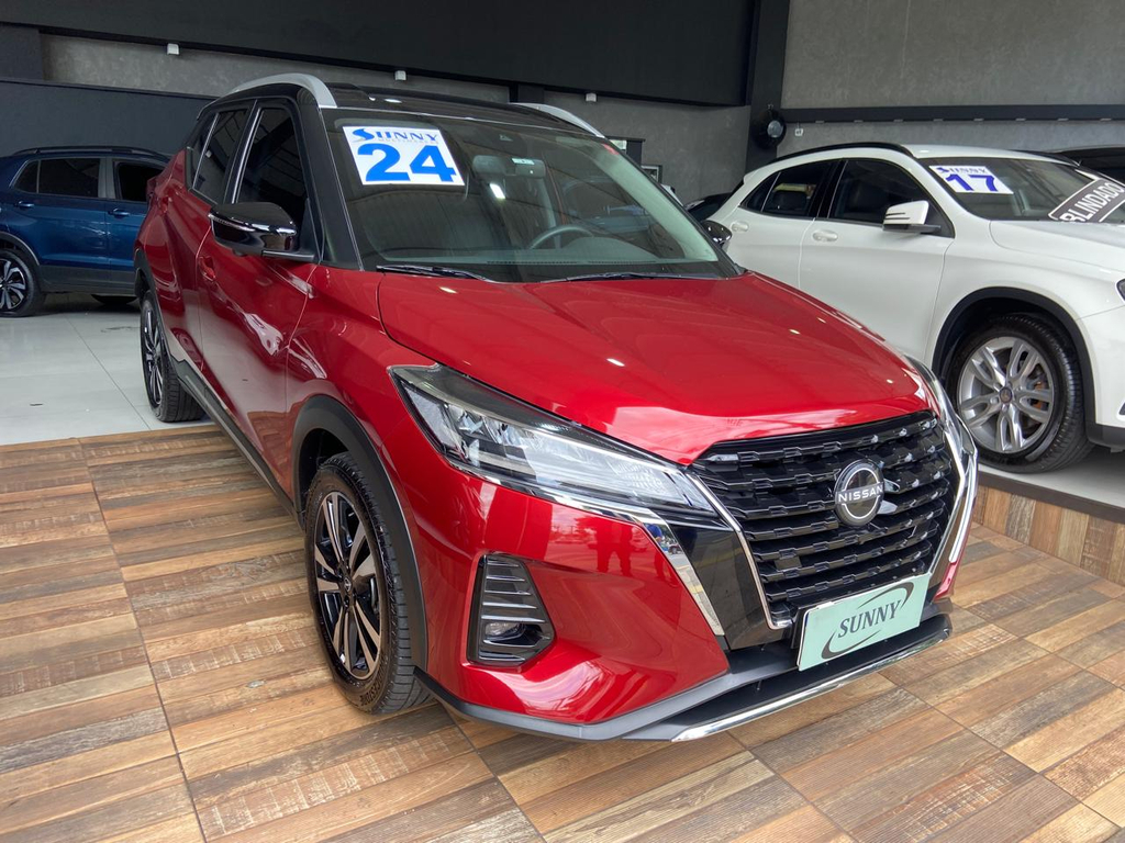 Nissan Kicks Vermelho