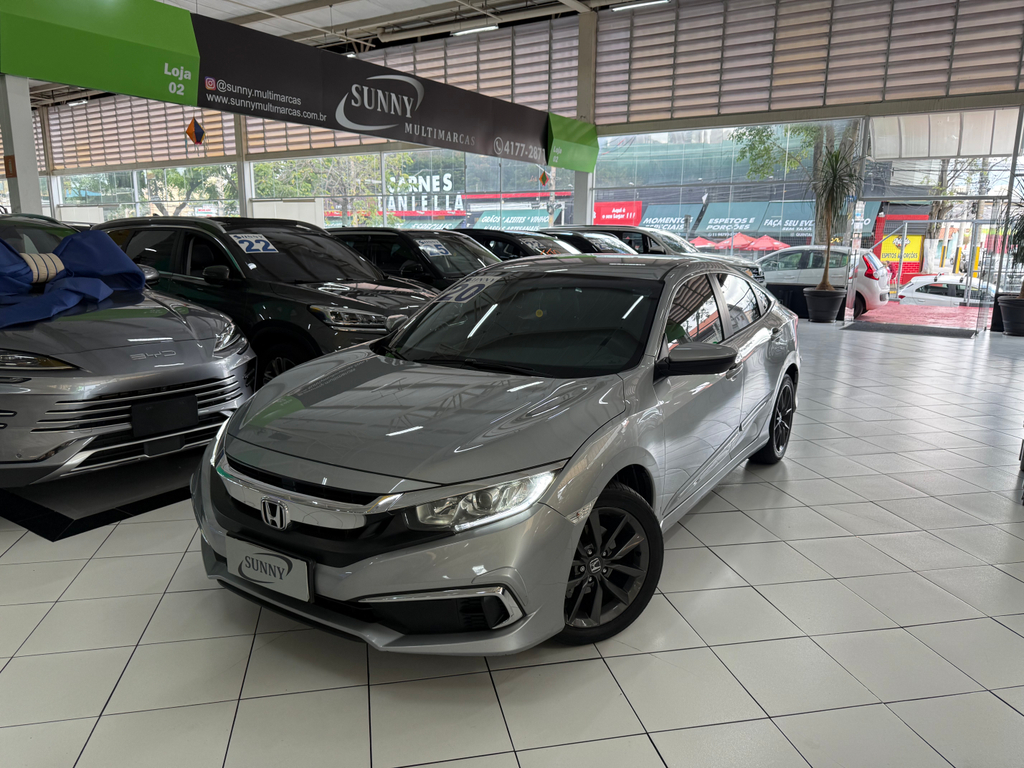 Honda Civic Sedan Prata