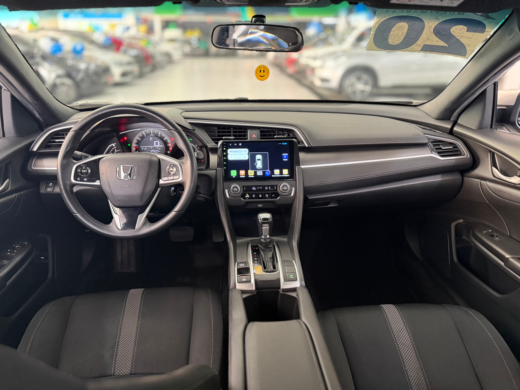 Honda Civic Sedan Prata