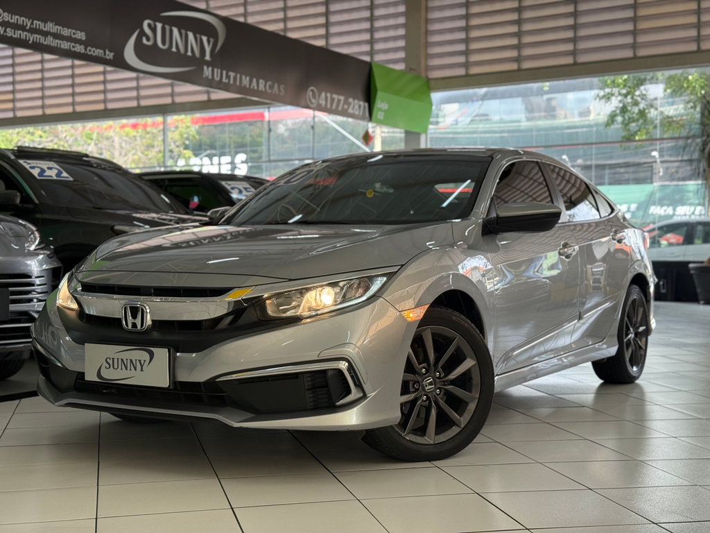 Honda Civic Sedan Prata