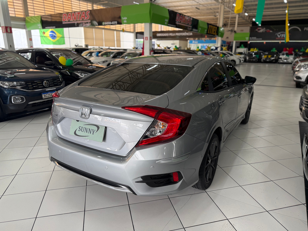 Honda Civic Sedan Prata