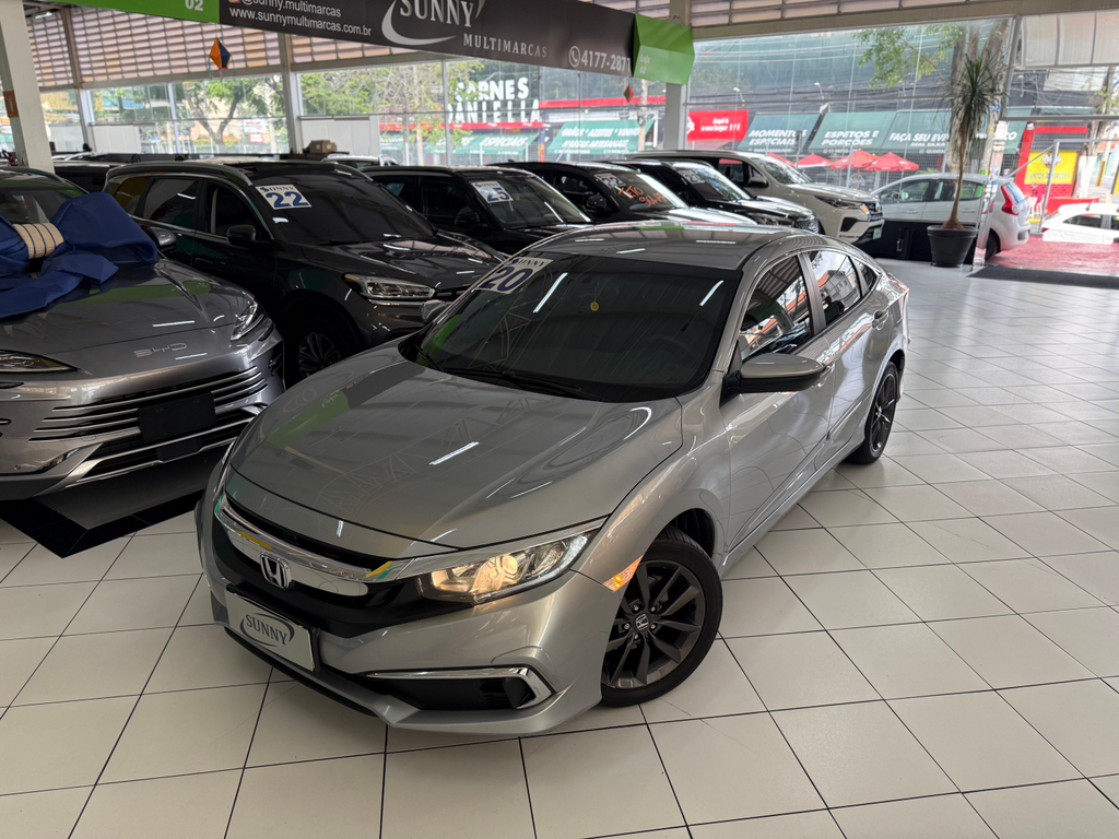Honda Civic Sedan Prata