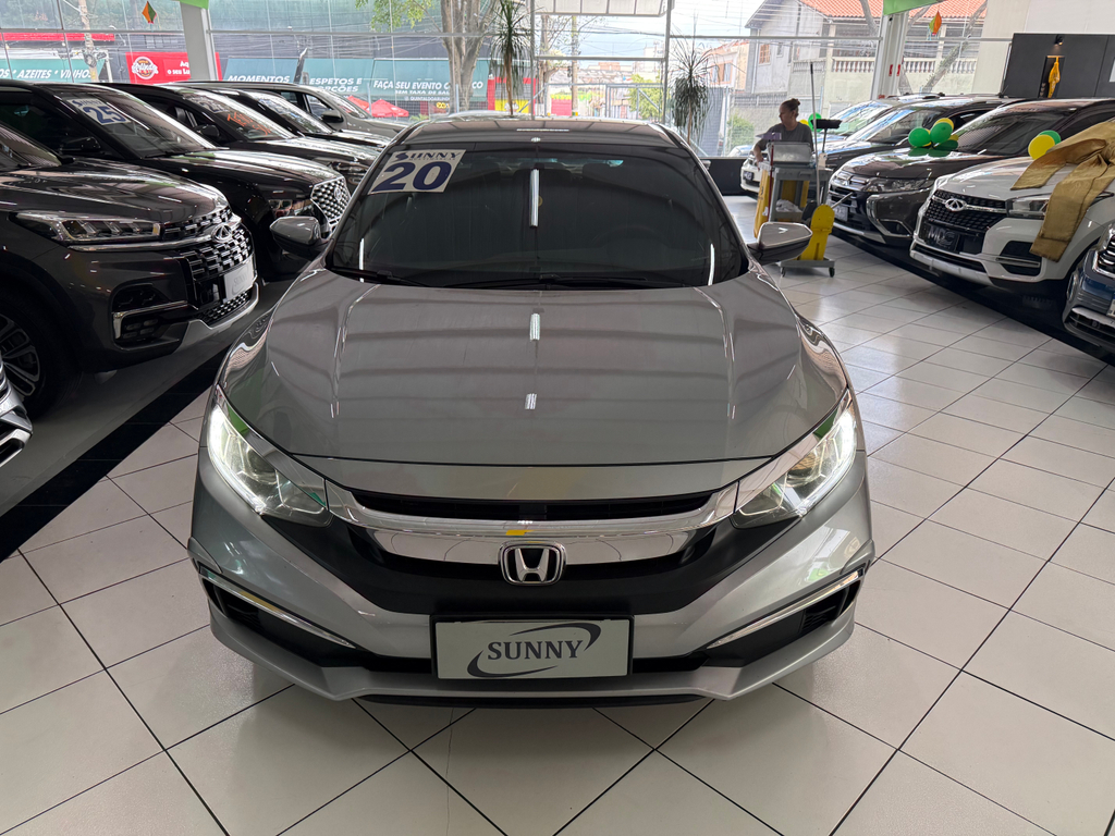 Honda Civic Sedan Prata