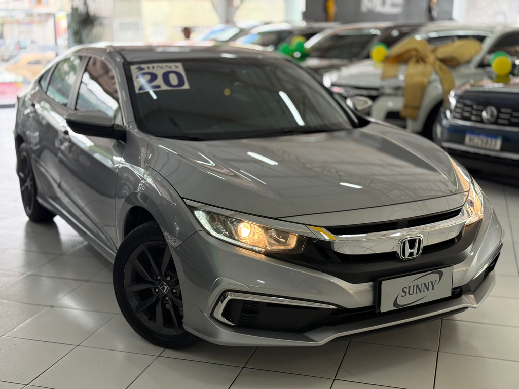 Honda Civic Sedan Prata