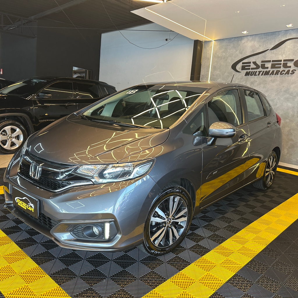 Honda Fit Cinza