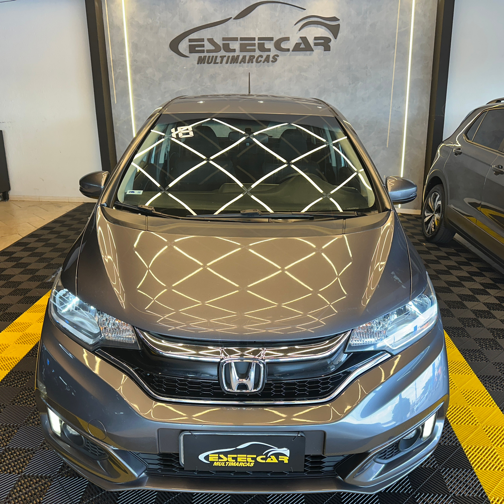 Honda Fit Cinza