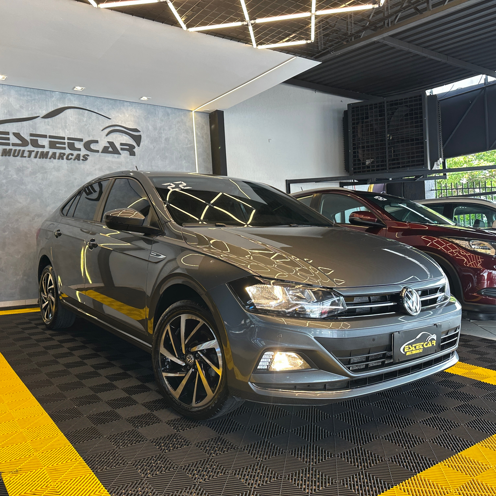 Volkswagen Virtus Cinza