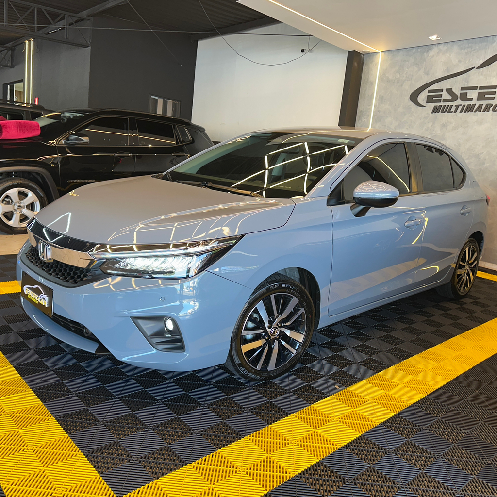 Honda City Cinza