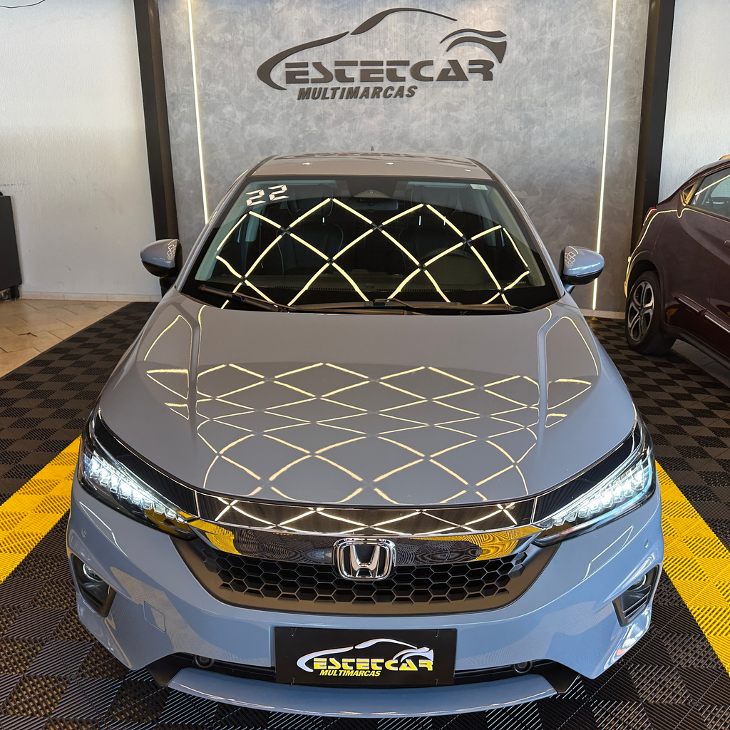 Honda City Cinza