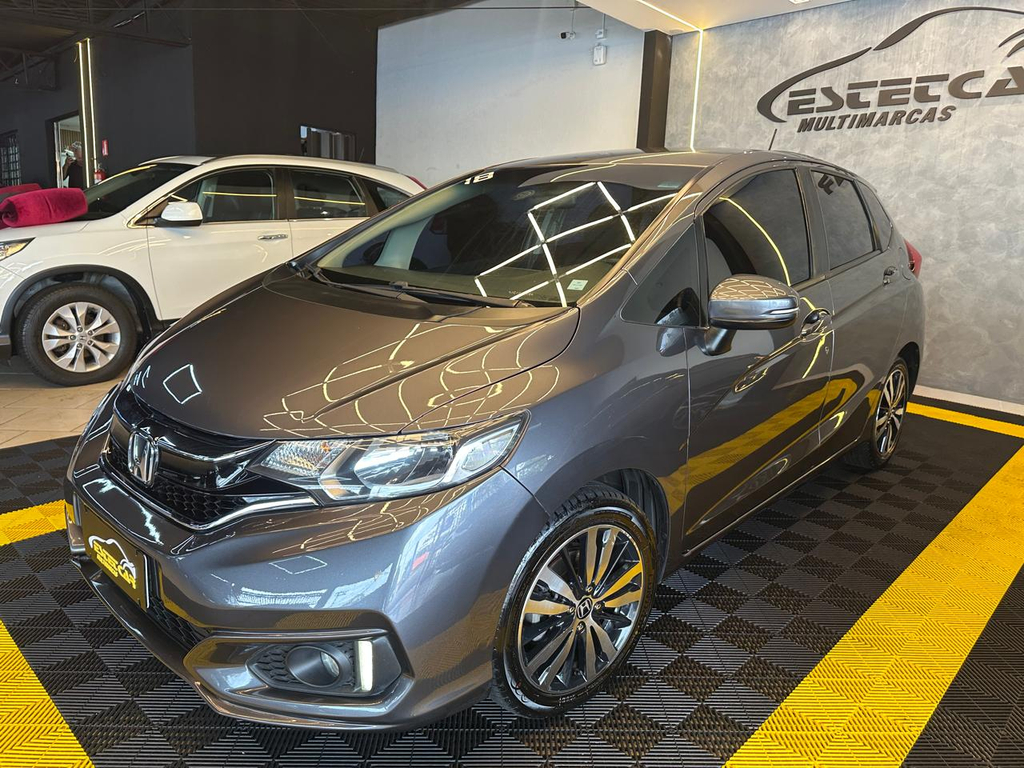 Honda Fit Cinza
