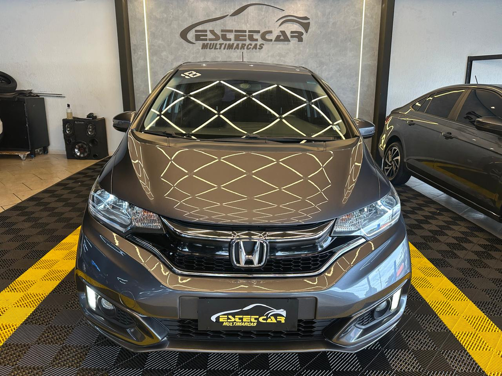 Honda Fit Cinza