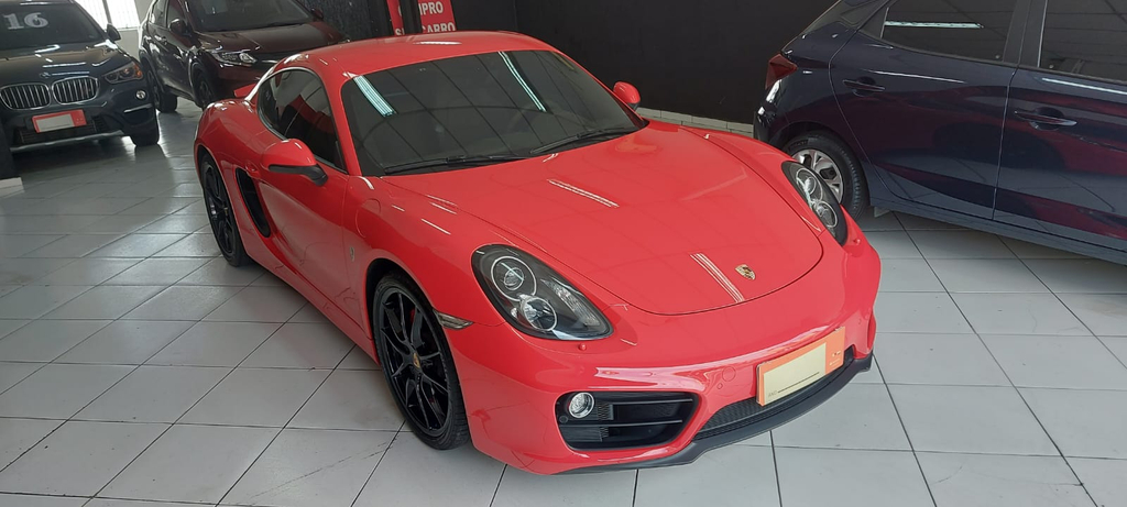 Porsche Cayman Vermelho