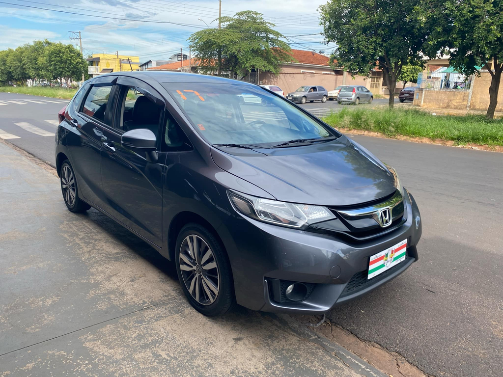 Honda Fit Cinza