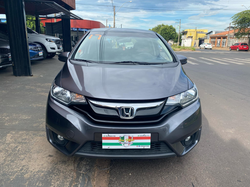 Honda Fit Cinza