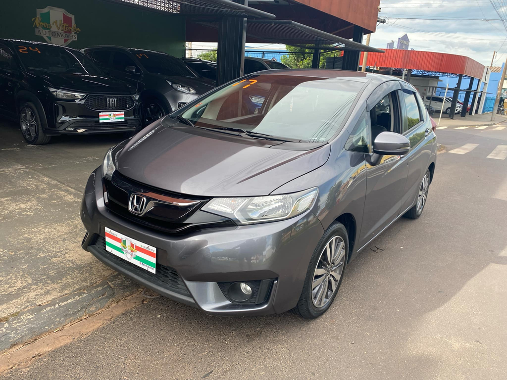 Honda Fit Cinza