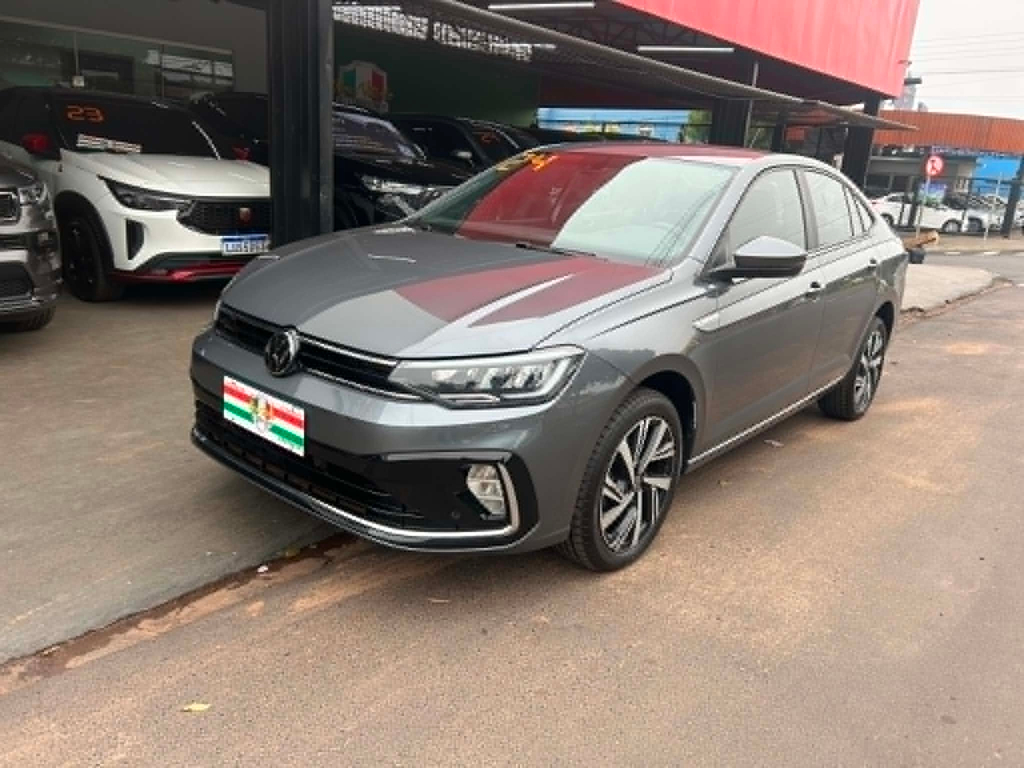 Volkswagen Virtus Cinza