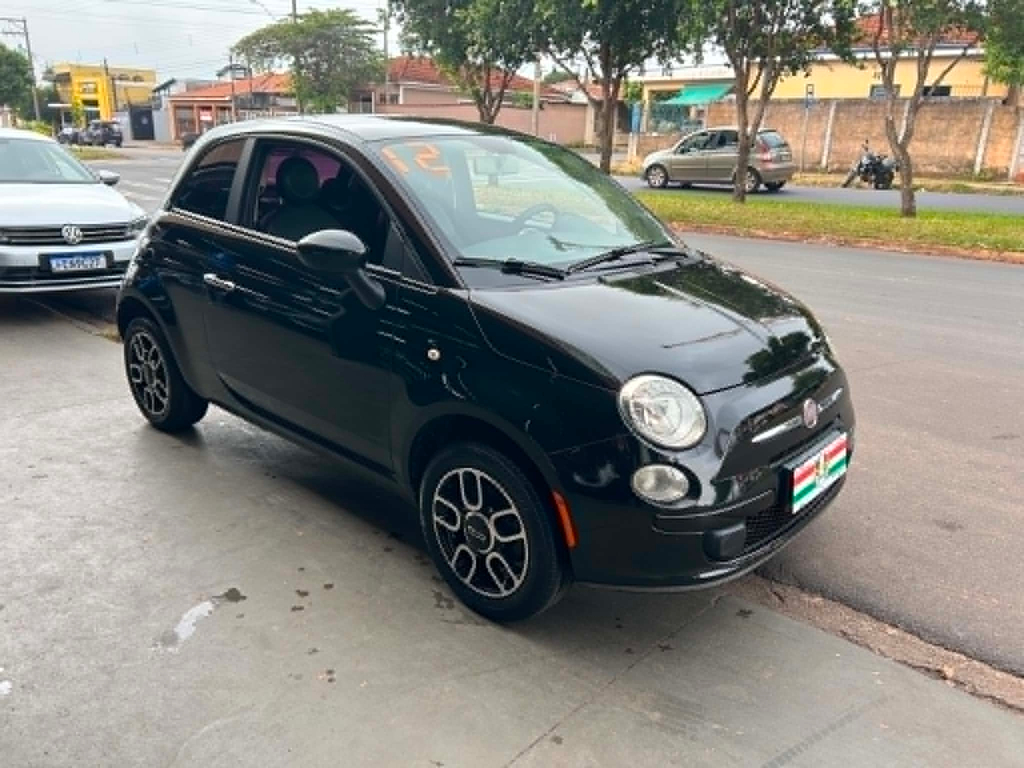Fiat 500 Preto