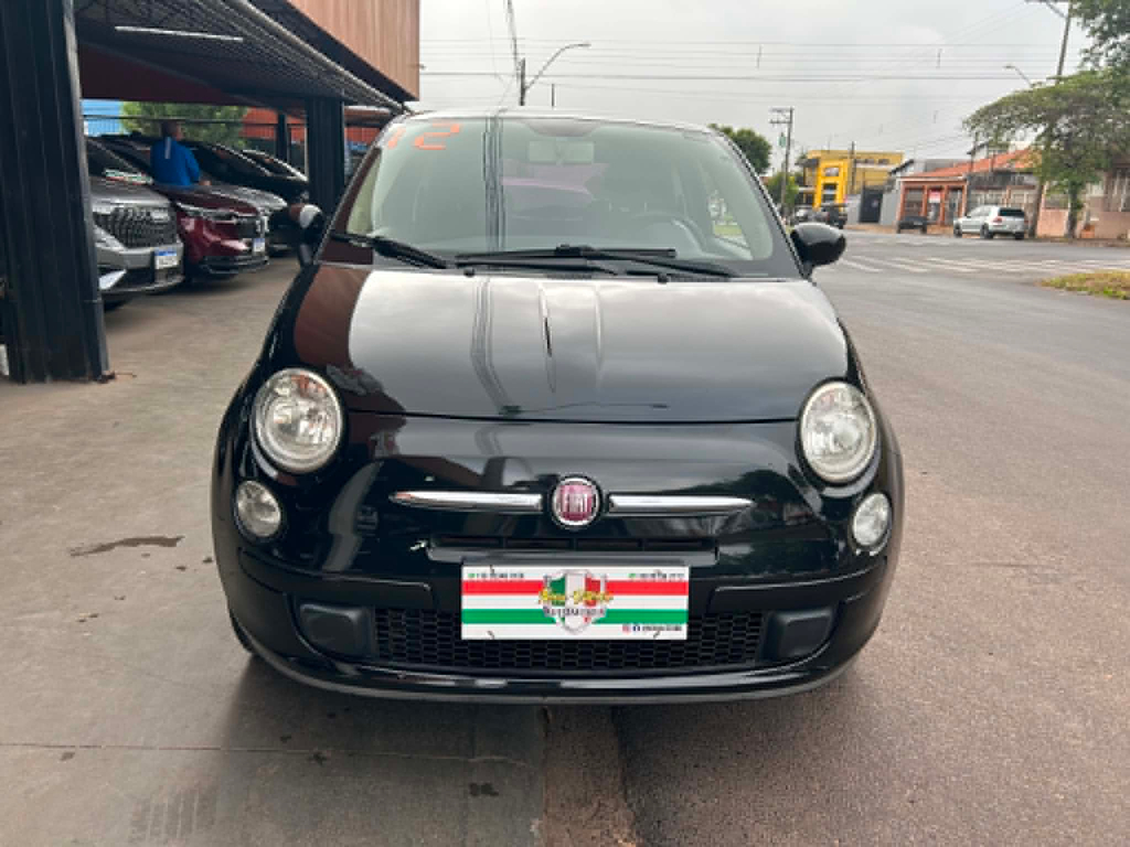 Fiat 500 Preto