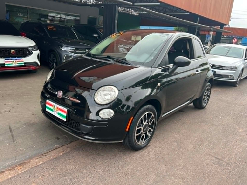 Fiat 500 Preto