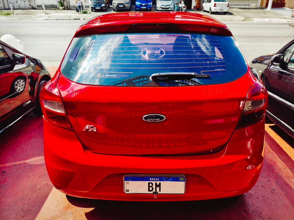 Ford Ka Hatch Vermelho
