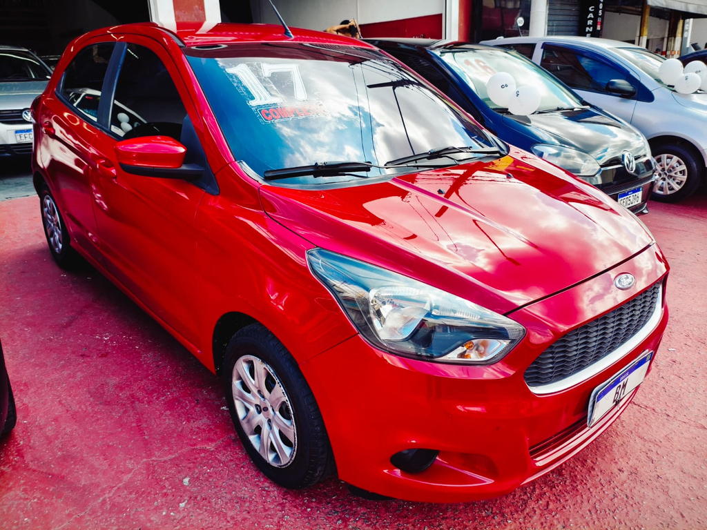 Ford Ka Hatch Vermelho