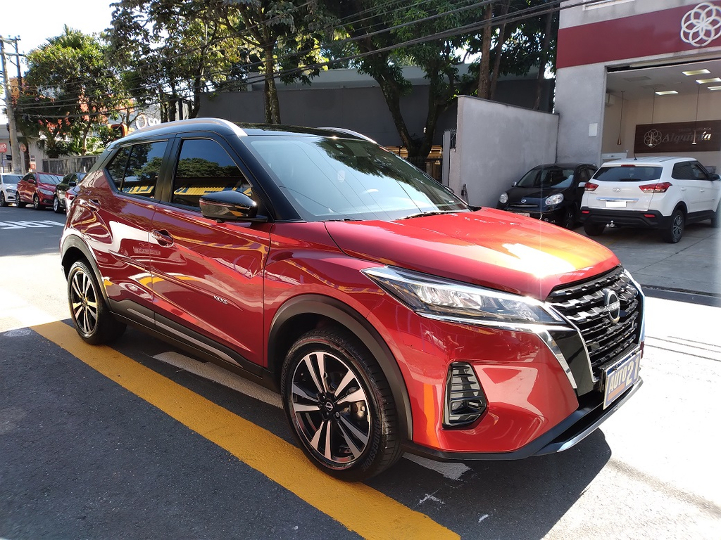 Nissan Kicks Vermelho
