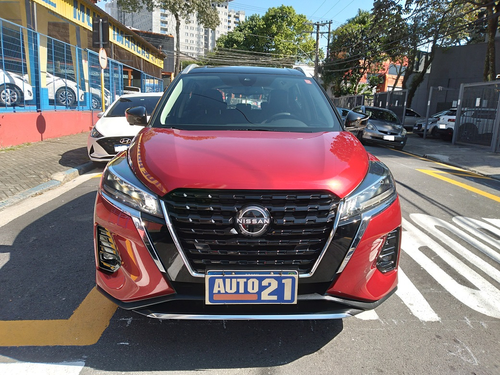 Nissan Kicks Vermelho