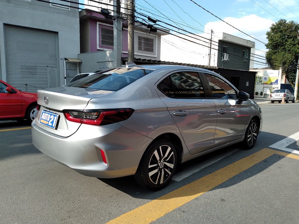 Honda City Prata