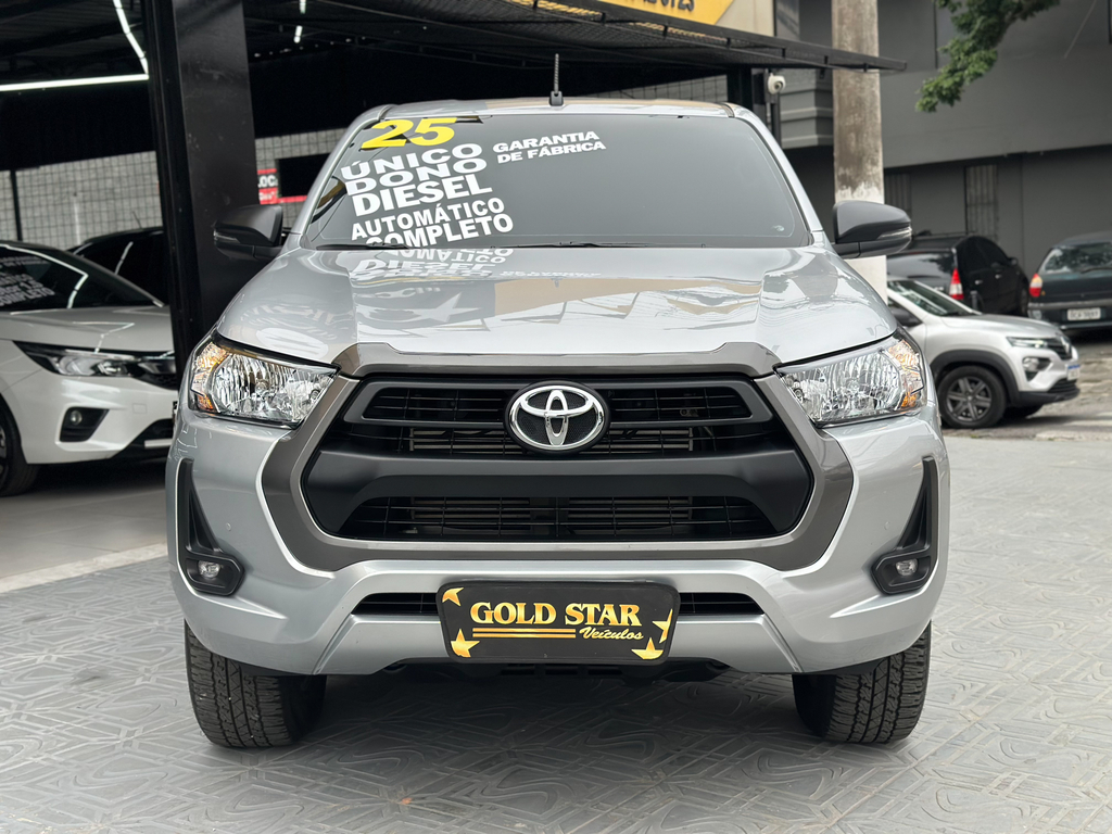 Toyota Hilux Cabine Dupla Prata
