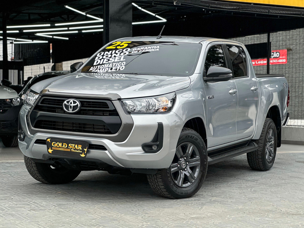 Toyota Hilux Cabine Dupla Prata