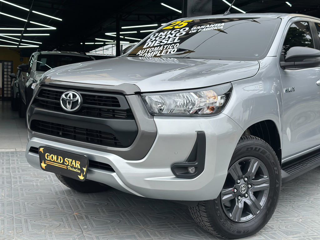 Toyota Hilux Cabine Dupla Prata