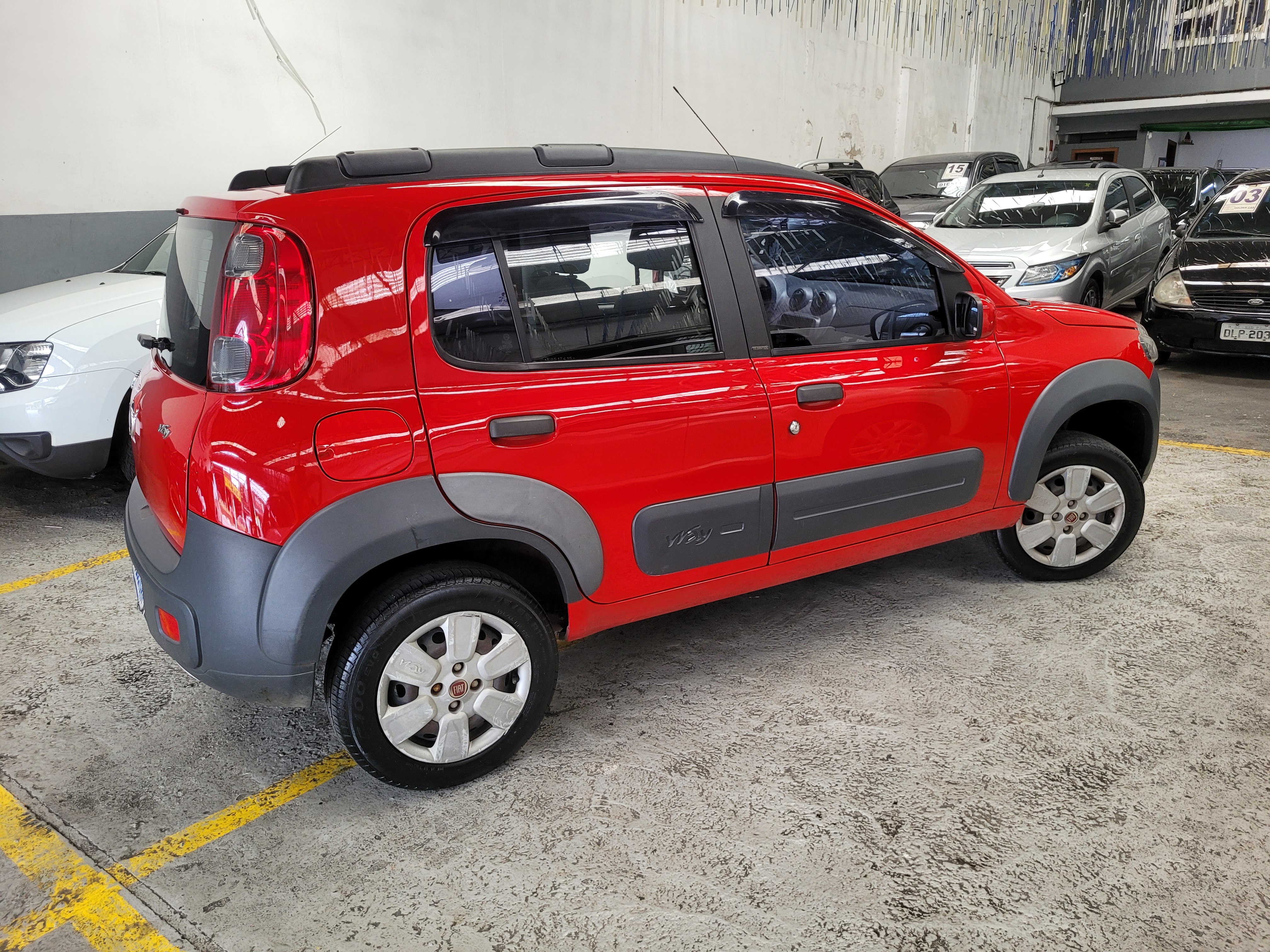 Fiat Uno Vermelho