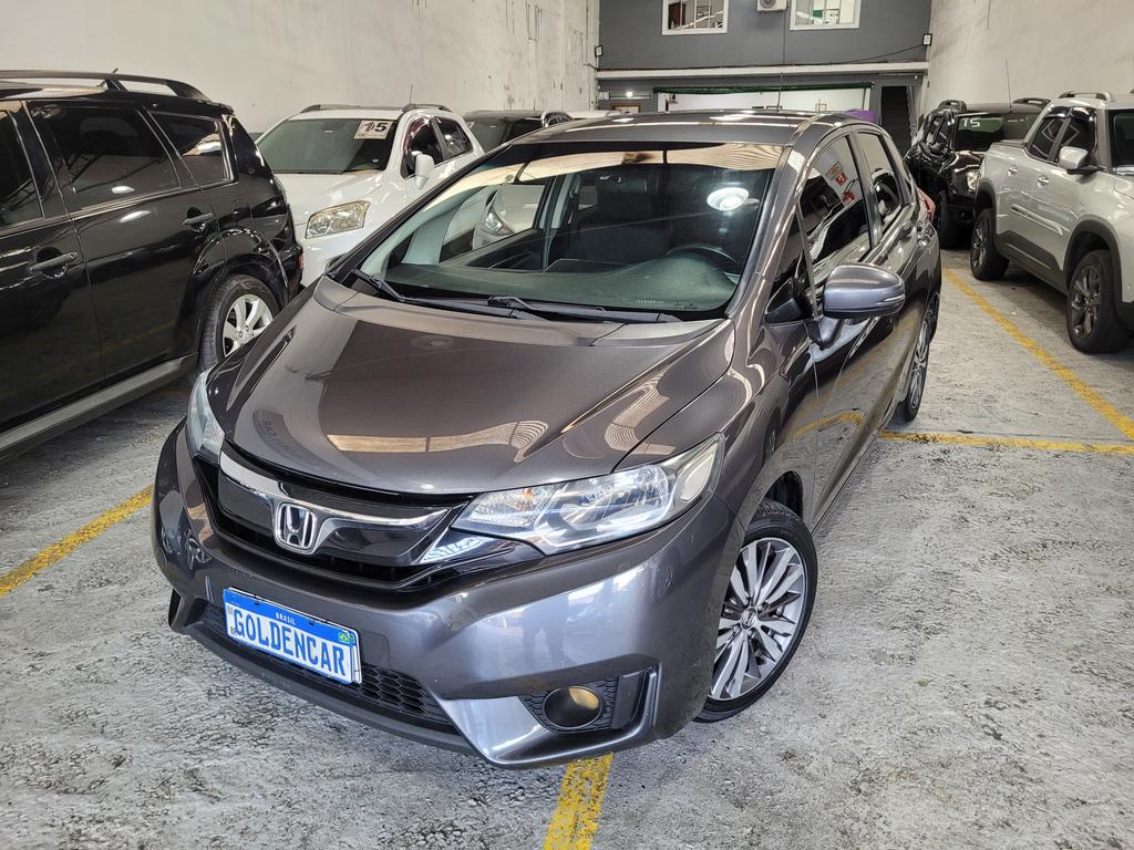 Honda Fit Cinza
