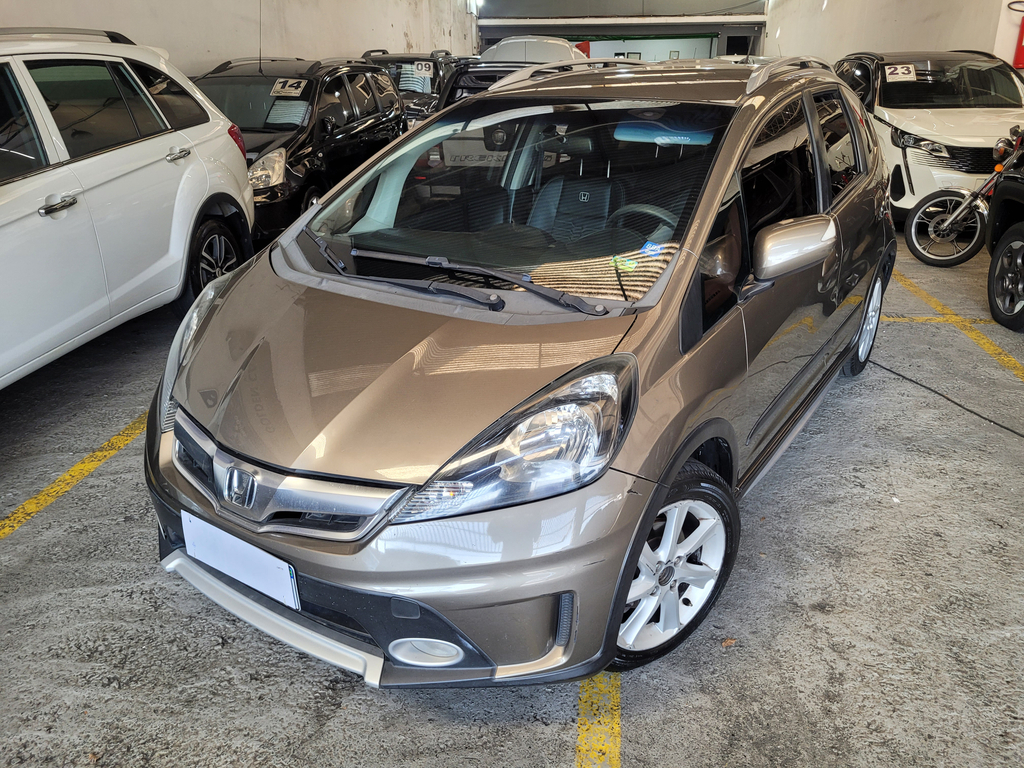 Honda Fit Cinza