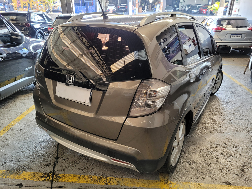 Honda Fit Cinza